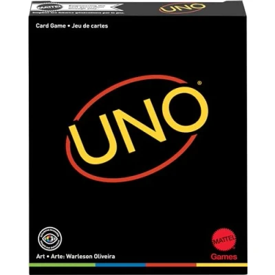 Image de Jeu de cartes Mattel Uno Minimalist