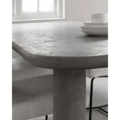 Afbeelding van DTP Home Dining table Clio rectangular 260 DUSK,76x260x100 cm, mortex