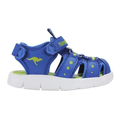 Afbeelding van KangaROOS K mini, uniseks kindersandalen, Marineblauw limoen