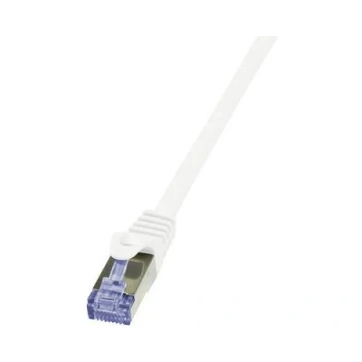 Image de LOGILINK Câble réseau (RJ45) CAT6A S/FTP blanc 30M