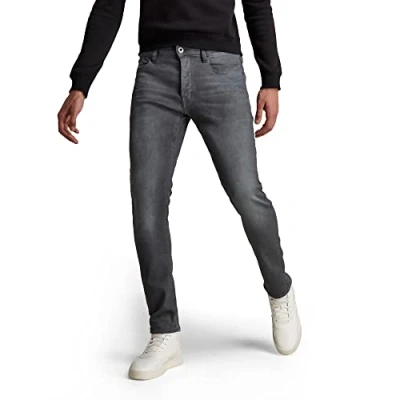 Afbeelding van G STAR 3301 Slim fit jeans, Heren, Maat: 32x36, Anthrazit