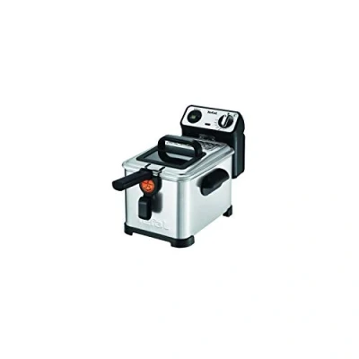 Image de TEFAL FR511170 Filtra Pro Friteuse semi professionnelle Inox&amp;Design, 2400 W, 3 L (jusqu&#039;a 4 p), Filtre brevetÃ©, Thermostat rÃ©glabl