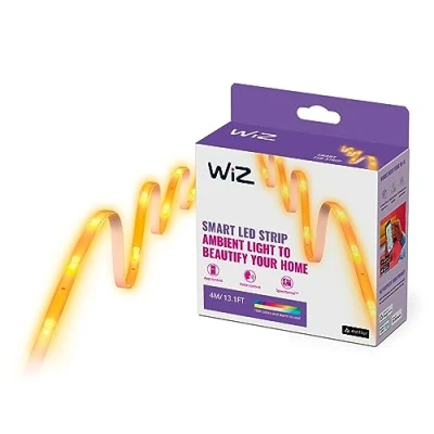 Image de Ruban Lightstrip LED Wiz Couleurs et Blanc Chaud Froid 4 m