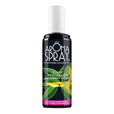 Afbeelding van AROMASPRAY® Ambiance Spray Aromatherapie Ylang Bergamot 100% zuivere en natuurlijke etherische oliën 100 ml