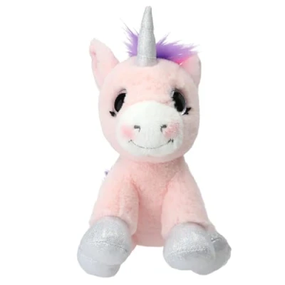 Afbeelding van Ylvi &amp; the Minimoomis Knuffel Eenhoorn Roze, 21cm