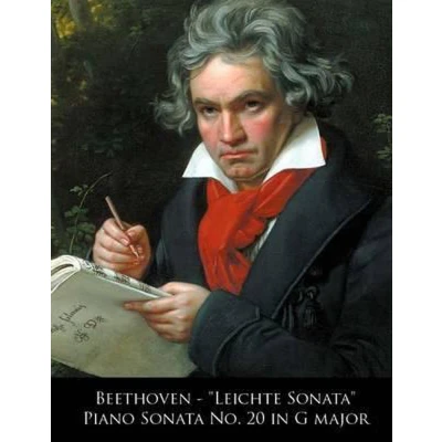 Afbeelding van Beethoven Piano Sonatas Sheet Music Leichte Sonata No. 20 in G major