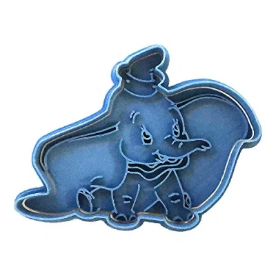 Afbeelding van Cuticuter Dumbo uitsteekvorm voor koekjes, blauw