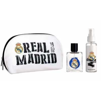 Afbeelding van Real Madrid Toilet Bag EDT 50 ml + Shower Gel 60