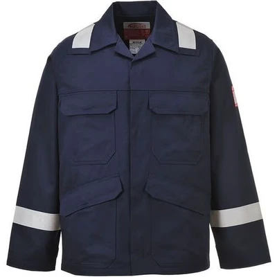 Image de Veste Bizflame Plus pour soudeur FR25 Bleu marine Portwest