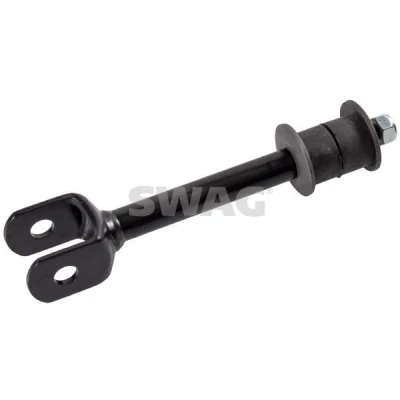 Afbeelding van SWAG 81 94 2939 Stabilisatorstang Achteras links, rechts 110 M8 x 1,25 met zelfborgende moer Staal Zwart TOYOTA: Land Cruiser Amazon