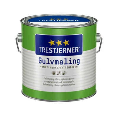 Afbeelding van Jotun Trestjerner Gulvmaling 10 Liter Wit Betonverf