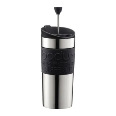 Afbeelding van Bodum Travel Press Reispress Thermosbeker 0.35 l Zwart