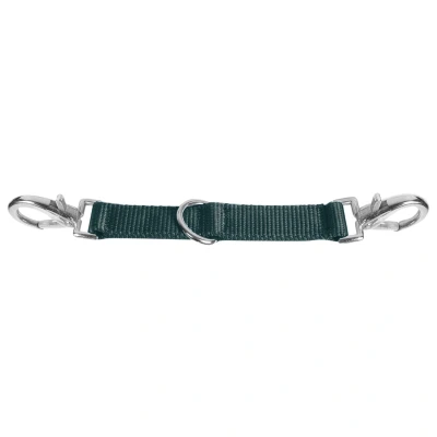 Afbeelding van Waldhausen Longeerbitstukje Nylon Rijbenodigdheden Zwart per stuk 25 Cm