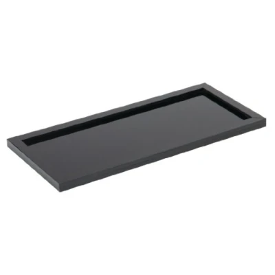 Image de Présentoir de salle bain noir Acrylique