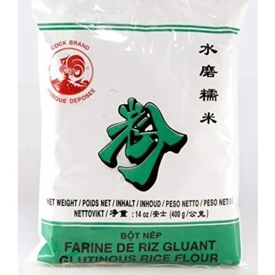 Image de Farine de Riz gluant idéale pour mochis et desserts 400g Coq