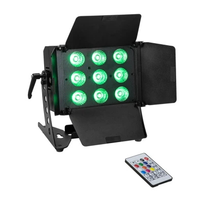 Afbeelding van EUROLITE LED CLS 9 QCL RGB/WW 9x7W
