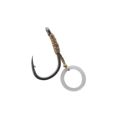 Image de Korum Banded Hook Hairs Taille d&#039;hameçons 8 (5 pcs) Hameçons coup