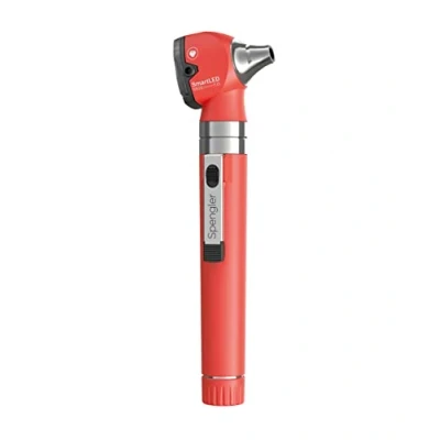 Afbeelding van SPENGLER Smartled 5500 otoscoop, medische diagnostische led technologie en glasvezel, ultrahelder, perfecte kleurweergave (koraal)