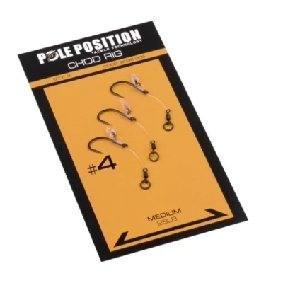 Afbeelding van Pole Position Chod Rigs 4 (3stuks) Karper onderlijnen
