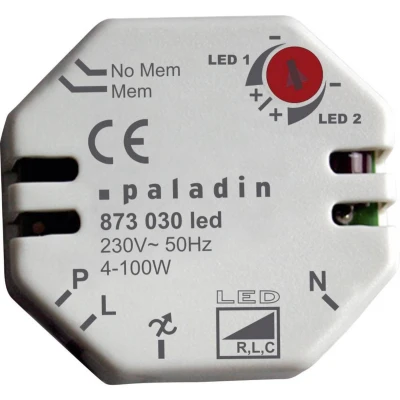 Afbeelding van Müller 873030 Dimmer (inbouw) Geschikt voor lampen: LED lamp Wit