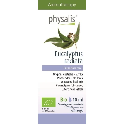 Afbeelding van Physalis Eucalyptus Radiata Bio 10ml