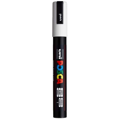 Afbeelding van Verfstift Posca M wit