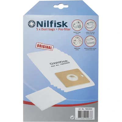 Image de Sac d&#039;aspirateur Nilfisk 78602600 aspirateur synthetische stofzakken (5)