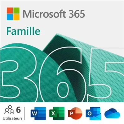 Afbeelding van Microsoft Office 365 Family FR Abonnement 1 jaar
