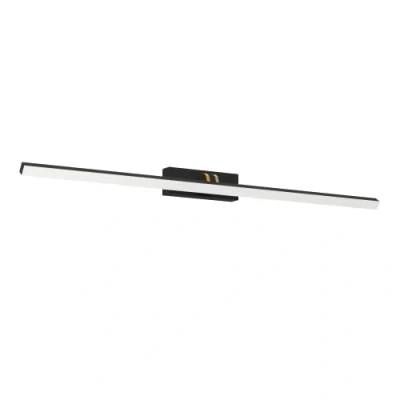 Afbeelding van EGLO Verdello Spiegellamp LED 60 cm Zwart/Geelkoper/Wit