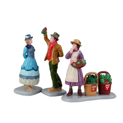 Afbeelding van Jouw Under The Mistletoe Set Of 3 Kerst koopt je goedkoop bij Warentuin. LEMAX