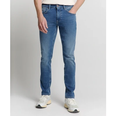 Afbeelding van No Excess jeans 711 Donker 3230