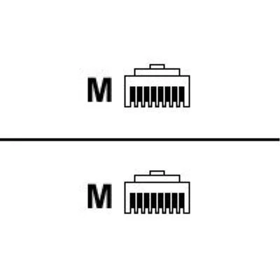 Image de m CAB cordon de raccordement 100 gris