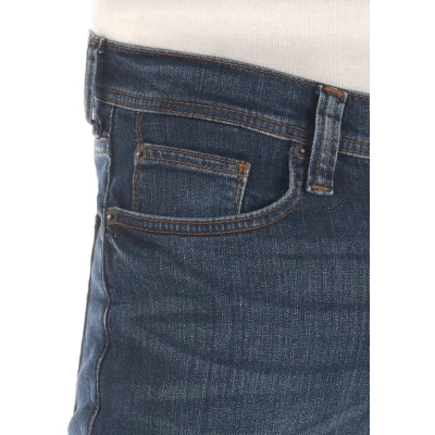 Afbeelding van Mustang Heren Jeans Broeken Vegas slim Fit Blauw Volwassenen Denim Jeansbroek