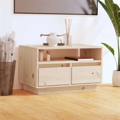 Afbeelding van Tv meubel 60x35x37 cm massief grenenhout