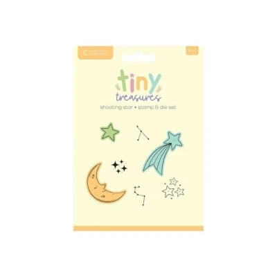 Afbeelding van CC Tiny Treasures Collection Clearstamp/Snijmal Shooting Star