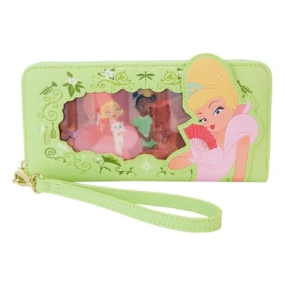 Afbeelding van Disney by Loungefly Wallet Princess and the Frog Tiana Wristlet