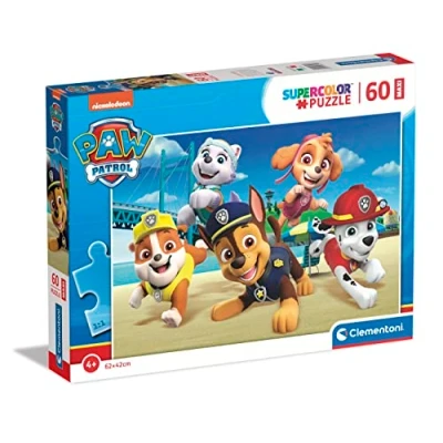 Afbeelding van Clementoni Puzzel 60 Stukjes Maxi Paw Patrol, Kinderpuzzels, 4 6 jaar, 26591