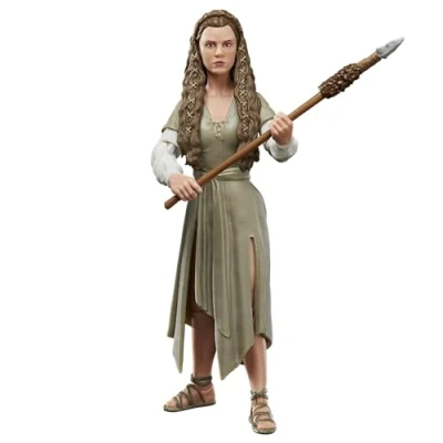 Afbeelding van Hasbro Star Wars Actiefiguur Princess Leia (Ewok Village) 15 cm Episode VI Black Series 2022 Multicolours