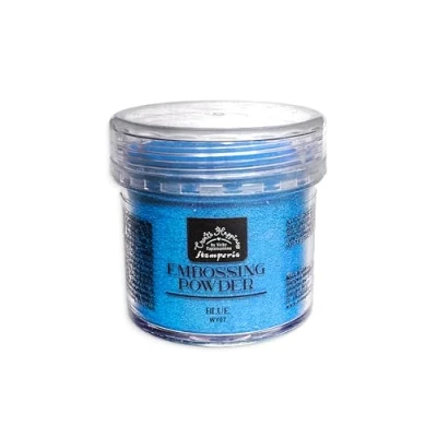 Afbeelding van Stamperia WY07 Embosseerpoeder, blauw, 4 x 0,5 cm