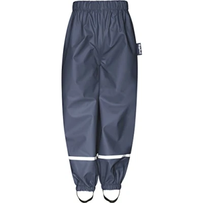 Afbeelding van Playshoes Uniseks kinderen 405421 regenbroek winddichte en waterdichte modderbroek, 11 Marine