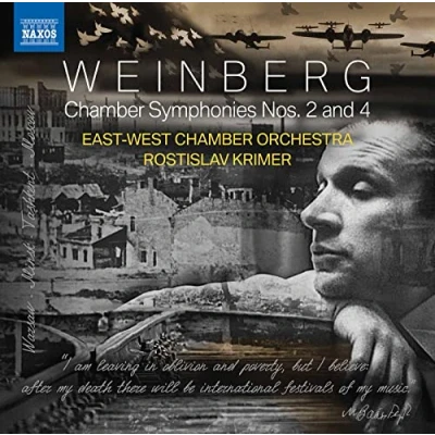 Afbeelding van East West Chamber Orchestra Rostislav Krimer Weinberg: Symphonies Nos. 2 And 4 (CD)
