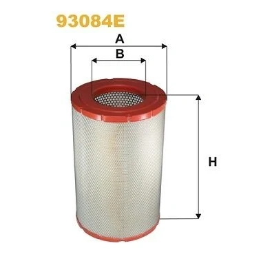 Afbeelding van WIX FILTERS 93084E Luchtfilter 480 303 Filter insert
