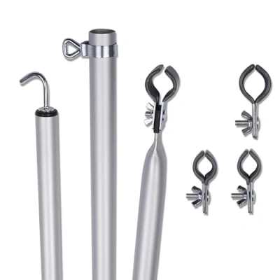 Afbeelding van your GEAR Roof Pole 2 stuks aluminium telescopische dakdrager 230 325 cm