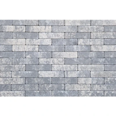 Afbeelding van Waalformaat strak 20x5x6 cm grijs/zwart komo