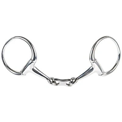 Image de Harry&#039;s Horse Mors à Olive Double Brisure Flat Link 12,5cm