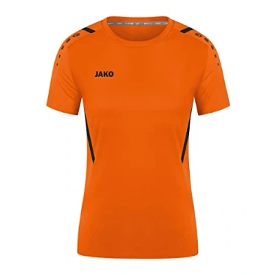 Afbeelding van Shirt Challenge Fluo oranje/zwart / 42