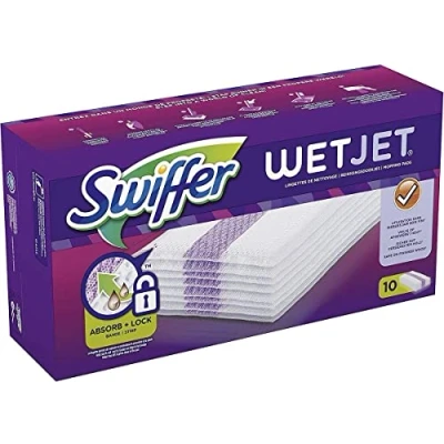 Afbeelding van Swiffer Wetjet navulling, pak van 10 stuks reinigingsproduct