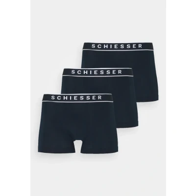 Afbeelding van Schiesser 3PACK Shorts Heren Onderbroek blauw Maat M