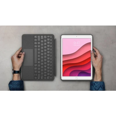 Afbeelding van Logitech Combo Touch Grafiet Smart Connector QWERTZ Zwitsers
