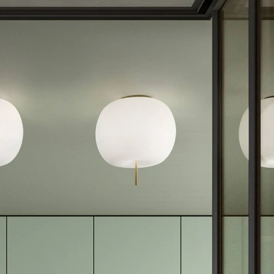 Afbeelding van Kundalini Kushi 33 plafondlamp, Ø cm, messing